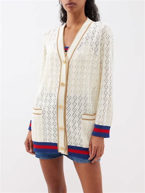 gucci knitwear women|Gucci cardigans for women.